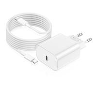 Chargeur Rapide iPhone 13 14, Apple Certified 20W USB C Chargeur avec câble de Charge Original Lightning 2m Cable Compatible avec iPhone 14 13 12 11 Plus Pro Max SE XR XS X iPad
