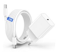 Chargeur Rapide Iphone 16 15, Câble 2m Long Usb C To C Cable Charge Rapide 60w, Type C Prise Secteur Adaptateur Cordon Pour Apple Iphone 16 Pro/16 Pro Max/16 Plus/15 Pro Max/Ipad