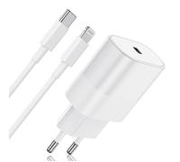Chargeur Rapide Iphone【Apple Certifié】 20W Usb C Adaptateur Secteur Et 2M Lightning Apple Original Cable Pour Iphone 14/14 Pl