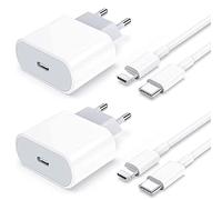 Chargeur Rapide iPhone 【Apple MFi Certifié】 Lot de 2 Chargeur Rapide USB C 20W et Câble USB-C vers Lightning 2M pour iPhone 14/14 Plus/14 Pro/14 Pro Max/13/12/SE/11/XR/XS Max/X/8 P/iPad Pro Air Mini