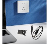 Chargeur rapide Li-Ion pour LIR2032 USB (avec câble de 15 cm) | Chargement USB rapide, compatible LIR2032/LIR1632, design compact, protection sûre contre la surchauffe, prêt pour le voyage