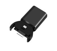 Chargeur rapide Li-Ion pour LIR2032 USB (noir) | Chargement USB rapide, compatible LIR2032/LIR1632, design compact, protection sûre contre la surchauffe, prêt pour le voyage