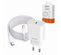 Chargeur Rapide Long Câble acce2s® pour Xiaomi REDMi 15C A7 Pro 15 A5 14C Note 11 10 13C 12 A3 Note 9T No .. 180 cm USB-C 20W PD 3.0