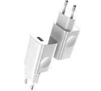 Chargeur Rapide Mural 24W USB Blanc, Baseus