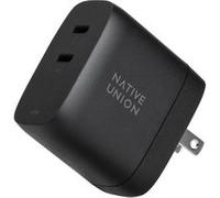 Chargeur Rapide Native Union Gan Pd 67 W Double Usb C Noir