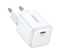 Chargeur rapide Nexode Mini 1x USB-C 20W PD GaN blanc