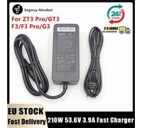 Chargeur rapide original 210W 53.6V 3.9A en stock UE pour trottinette électrique Ninebot by Segway ZT3 Pro/GT3/F3/F3 Pro/G3 - Adaptateur secteur ZT3 Pro Charger