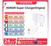 Chargeur rapide original HONOR Super Charger USB EU pour HONOR Magic 8 Pro, HONOR Magic 7 Pro, HONOR 400 Pro 66W 88W 100W