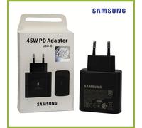 Samsung Chargeur mural EP-TA845EBE Type-C Charge rapide 45 W Noir