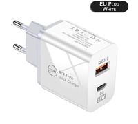 Chargeur rapide portable 25 W USB-C pour la maison, le bureau et les voyages, compatibilité universelle, protection par puce intelligente,