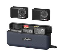 Chargeur rapide portable pour batteries DJI Osmo Action 4, Osmo Action 4/Action 3, boîtier de stockage de cartes SD, accessoires pour caméra d'action
