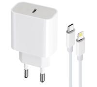 Chargeur Rapide pour Apple iPhone 14 Pro, 14, 14 Plus, 14 Pro Max/iPhone 13, 13 Pro, 13 M... 20W PD 3.0, Câble Lightning®