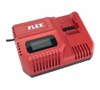 Flex-Tools Chargeur rapide 12/18 V 230/CEE 532280 – Écran LCD, charge env. 40 min, protections