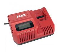 Flex-Tools Chargeur rapide 12/18 V 230/CEE 532280 – Écran LCD, charge env. 40 min, protections
