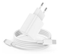 Chargeur Rapide pour iPhone 13/14, 2M Lightning Câble avec USB C Adaptateur pour Apple Original, Long Cordon Fil de Charge avec Type C Charger Secteur pour iPhone 14 Pro Max/13 Mini/12/11/SE/8/7/XS/XR
