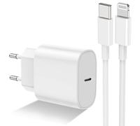 Chargeur Rapide pour iPhone 14 13 12 11, certifié Apple MFi 20 W USB C Adaptateur de Courant Prise Chargeur Apple Original 2 m Câble pour iPhone 14/13/12/11/XS Max/XR/SE/iPad