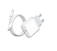 Chargeur Rapide pour iPhone 16/16 Pro/16 Pro Max/16 Plus/15/15 Pro/15 Pro Max/15 Plus/iPad P ro/iPad Air, Prise Adaptateur Secteur Embout USB C 25 W avec Câble USB-C 1M