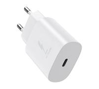 Chargeur rapide pour Samsung Galaxy S26 S25 S24 S23 S22 S21 S20 FE, A56 A55 A54 A53 A52 A51 A36 A35 A34 A16 A15 A14 A05s A04s, Z Fold 7/6, Z Flip 7/6 M53 Chargeur USB C pour tablette 25 W Blanc