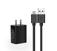 Chargeur rapide pour téléphone Samsung Galaxy A32 A42 A52 5G A12 A13 USB C Quick Charge 3.0 Chargeur mural Adaptateur AC Cordon de charge - Certifié UL