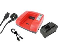 Chargeur rapide PowerSmart pour Hilti TE 2-A22, TE 4-A22, TE 6-A36, TE 7-A, WSC 7.25-A, WSC 7.25-A36, WSC 70-A36, WSR 22-A, WSR 36-A