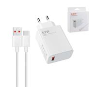 Chargeur Rapide Premium 67W pour xiaomi pour POCO et pour Redmi avec Type C