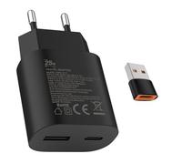 Chargeur Rapide S24 S23 USB C pro15 16 25W Adaptateur de Charge pour: iphone16 15 / Pro Max/Plus Samsung GalaxyS25 S24 S23 s22 s21 S20 S20 A56 A55 A54de Téléphone Portable Prise de Charge Charge