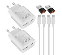 Chargeur Rapide S25 pro15 16 25W USB pour: iphone16 15 / Pro Max/Plus Samsung Galaxy s25 S24 S23 s22 s21 S20 S20 A56 A55 A54de Téléphone Portable Prise de câble de Charge Charge Adaptateur de Charge