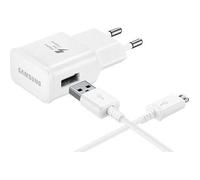 Chargeur Rapide - SAMSUNG - EP-TA20EWE - Compatible Galaxy S6/S7 - Alimentation Intelligente - Blanc