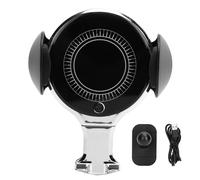 Chargeur Rapide Sans Fil Pour Voiture, Support De TéLéPhone Portable, Accessoire De VéHicule, Argent
