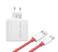 Chargeur Rapide SuperVooc 65W pour Oneplus 13 12 12R 10 Pro/CE 4 Lite/Nord 4/Nord 2T/9 Pro/9/N20/N10/N100/8T/8 Pro/8/OPPO Reno 11F, Type C 2M Prise de Charge USB pour OnePlus