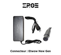 Chargeur rapide trottinette électrique batterie 48v, connecteur etwow new gen