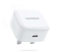 Chargeur rapide UGREEN PD 20W compatible avec l'adaptateur secteur USB-C 20W d'Apple, compatible avec les séries 5, 14, 13 Pro Max, iPad Pro, Air 2022, 2023, 2024 et charge rapide Prise UKABS