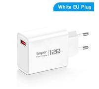 Chargeur Rapide Usb 120w, Charge Rapide 3 0, Alimentation Pour Téléphones Iphone 16 15 14 Pro Max Samsung Galaxy S24 Xiaomi 14 Ultra White Eu Plug