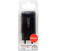2GO Acoustics Chargeur USB rapide Modèle 2GO 5V=3A / 9V=2A / 12V=1,5A Noir