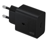 Chargeur Rapide Usb-C 45w Pour Samsung Galaxy A16 A17 A36 A56 A07 S25 - Noir - Efconnection