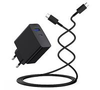 Chargeur Rapide USB C, 65W GaN Tech avec 2 Ports pour i-Pad Pro/Air Macbook