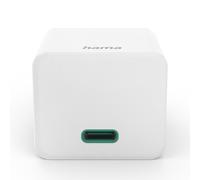 Chargeur rapide, USB-C, PD/Qualcomm®/GaN, mini-chargeur, 30 W, Blanc