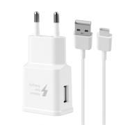 Chargeur rapide USB C pour Samsung Galaxy A16 5g A15 A14 A13 A05s A20 A23 A25 A33 A35 A40 A50 A55 A54 S22 S21 S20 S10 S9 Téléphone portable Tablette 15W Câble de charge rapide Adaptateur d'alimentatio