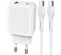 Chargeur Rapide USB C Power Delivery 3,0-Charge Rapide-Compatible avec Samsung Galaxy Z Flip 4/Z Fold 4/S21 S21+ 5G S21 Ultra 5G S20 FE S20 S20 Ultra S10 S10+ S9 S8 A72 A71 A52 A51