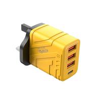 Chargeur rapide USB mural - Chargeur USB portable pour mur | Bloc de charge rapide type C 40 W pour téléphones et montres intelligentes