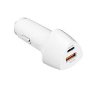 Chargeur Rapide Voiture pour Google Pixel 9 Pro 9 XL Fold 8 7 8a 7a 6a 6 38W, Double Port, Universel
