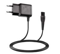 Chargeur Rasoir 15V pour Philips HQ8505 Alimentation Électrique Cordon 1M Compatible avec Série 3000 5000 7000 9000 QP6510 QP6520 QP6530 MG7720 MG7710 BT5509 Noir