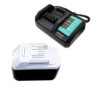 Chargeur Rechange pour Makita DC18WA Chargeur + 18 V 2,0Ah BL1820G Batterie Compatible pour Makita HP457D HP457DWE TD127D UR180D CL183D DF457D DK18041 DK18015 BL1813G BL1815G Tool Batterie