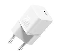 Chargeur Réseau Baseus Gan5 Mini Chargeur Rapide, Usb-C, 20 W, Blanc