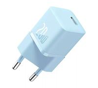 Chargeur Réseau Baseus Gan5 Mini Chargeur Rapide, Usb-C, 20 W, Bleu