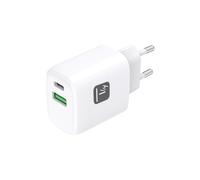 Chargeur réseau GaN USB-C PD 20W et USB-A QC IPW-USB-20WACG