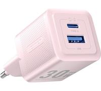 Chargeur réseau, Vention, Feqp0-Eu, Usb-C, Usb- A, 30W/30W , Gan (Rose)
