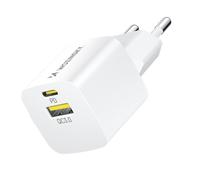 Chargeur Réseau Wozinsky GaN 33W USB-A/C Blanc 5907769308109