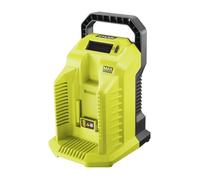 Chargeur - RYOBI - 36 V ultra rapide 10 A - Variation du courant de charge en fonction de la batterie - Ecran LCD