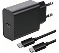 Chargeur Samsung 45 W pour Galaxy A57 5G A37 S25, bloc d'alimentation USB C | S26 Ultra/S25 Plus/S24 FE/S23 FE/S22/S21,A56/A36 A55 A25 A35 A54 A34/Z Fold 5 4 6 iPhone 17 16 Pro Type C Chargeur rapide
